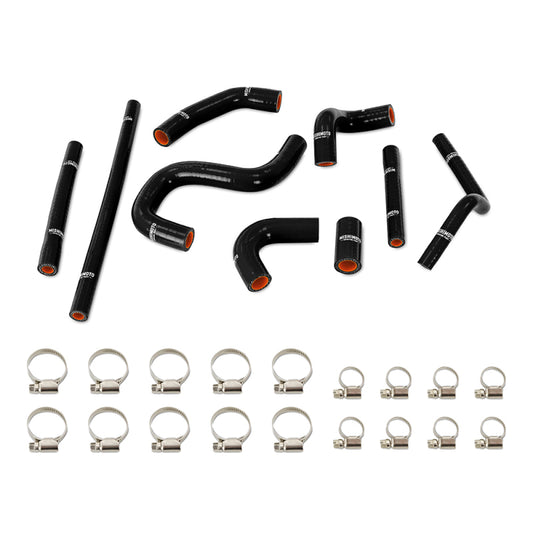 Mishimoto 96-02 Toyota 4Runner 3.4L (w/ Rear Heater) Silicone Heater Hose Kit - Black - #MMHOSE-4RUN34-96HHRBK