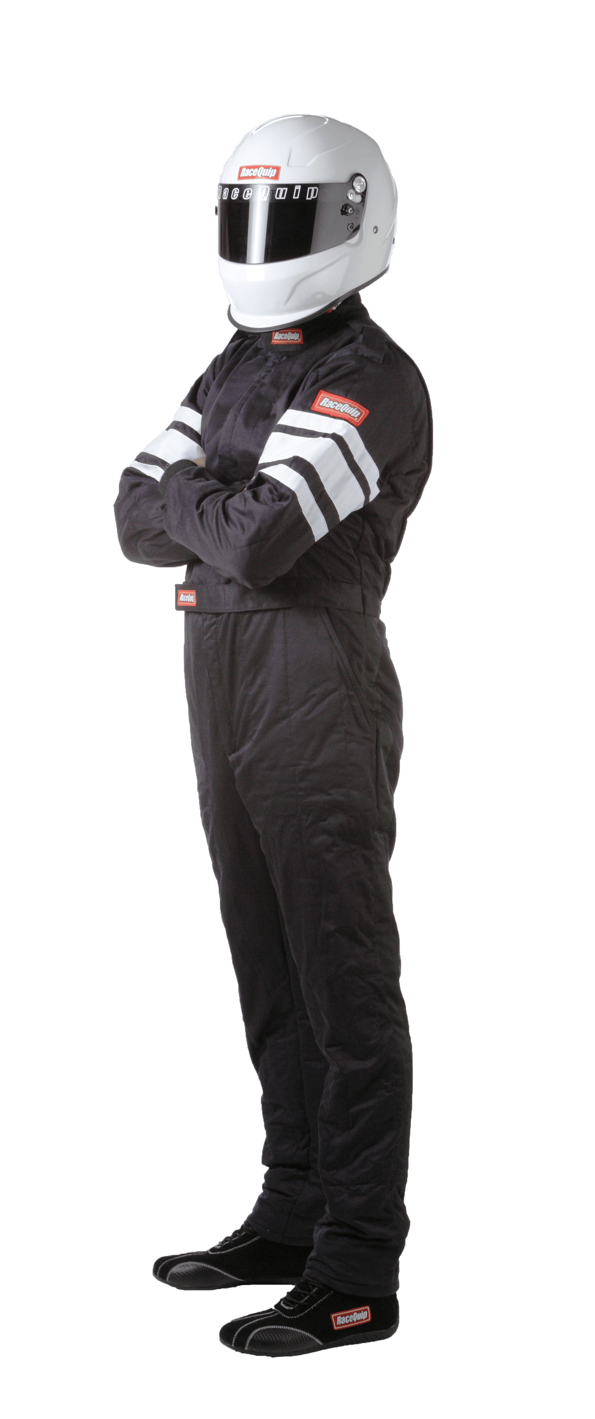 RaceQuip 120003 Black SFI-5 Suit - Medium