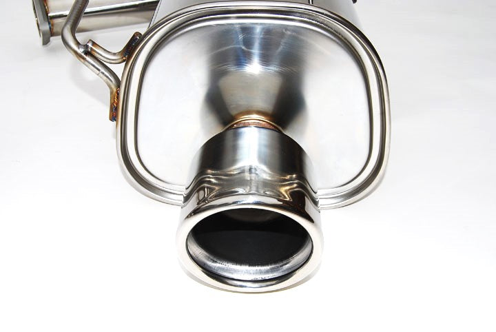 Invidia HS08SW4GT3 08-14 Subaru WRX Sedan/Forester XT Q300 Dual Rolled S.S.Tips Cat-back Exhaust