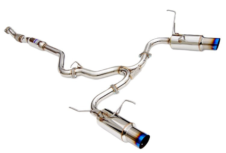Invidia HS11STIGTT 08-14 Subaru WRX/STI Sedan Dual N1 Titanium tips Cat-back Exhaust