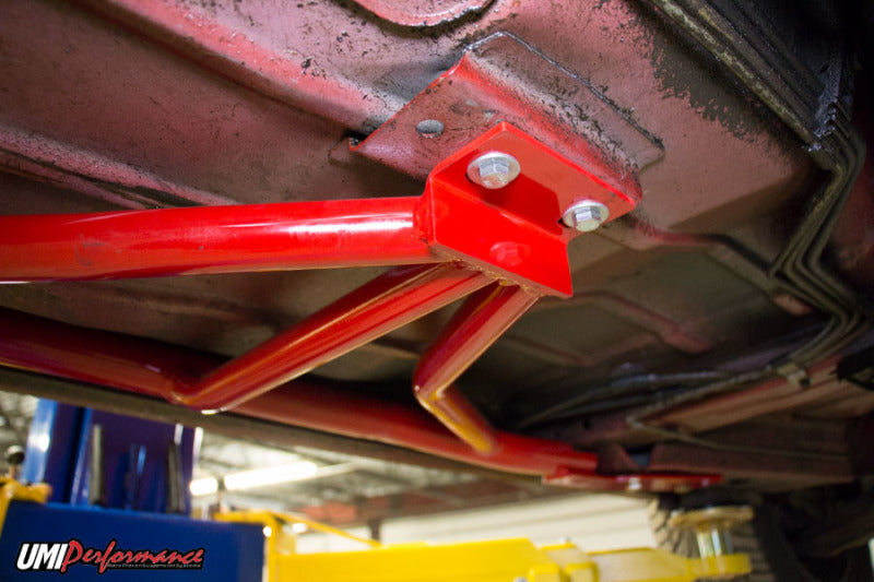 UMI Performance 2004-B 3-Point Subframe Connectors Bolt-In Black