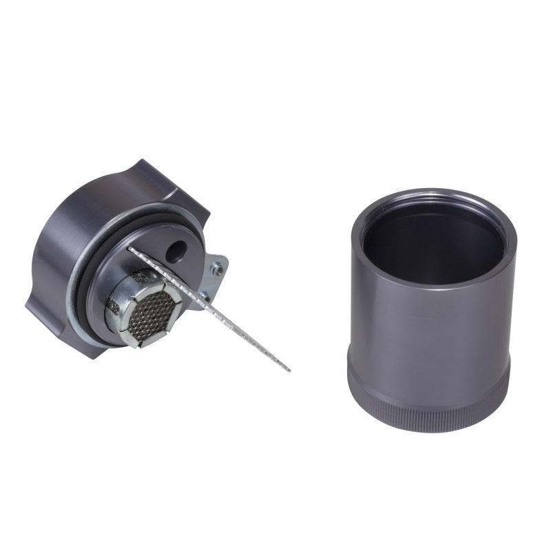 BBK Performance 1921 Oil Separator Kit Billet Aluminum, Passenger Side for 2005-2010 Chrysler 300, Dodge Charger / Challenger (6.1L Hemi)