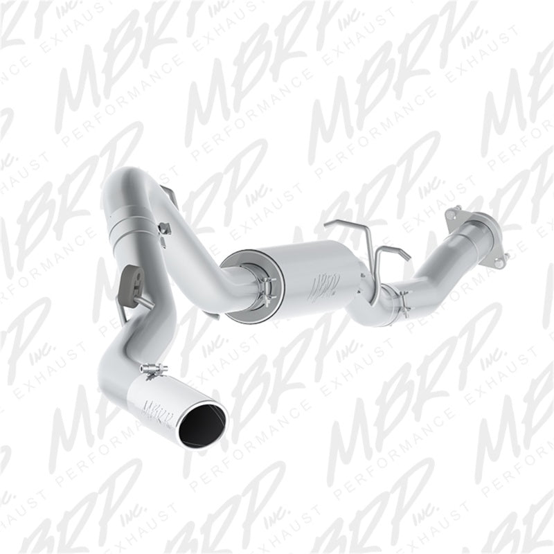 MBRP S5078AL Cat-Back Exhaust System - 2007-2010 Chevrolet/GMC 2500 HD 6.0L EC/CC-SB | Aluminized