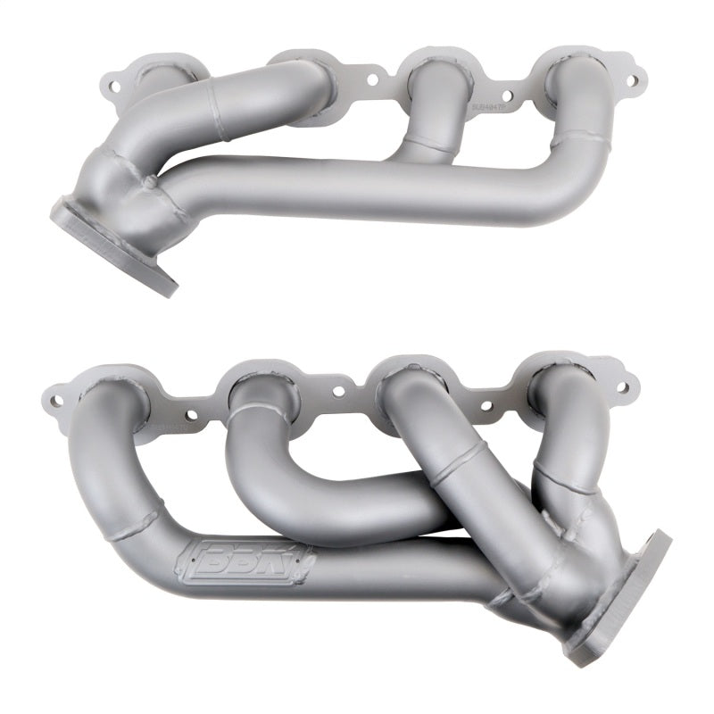 BBK Performance 4047 Shorty Headers 1-3/4 Titanium Ceramic for 2014-2018 Chevrolet Silverado 1500 / GMC Sierra 1500 (5.3L / 6.2L)