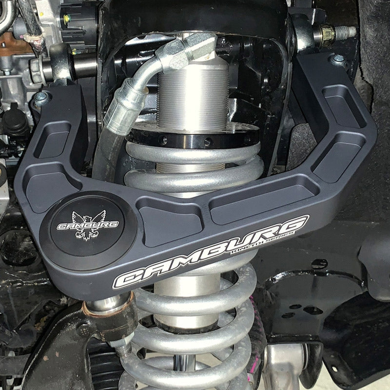 Camburg Engineering CAM-110214-GRY KINETIK Billet Uniball UCA Gray for 2021-2025 Ford Bronco (Excluding Raptor)