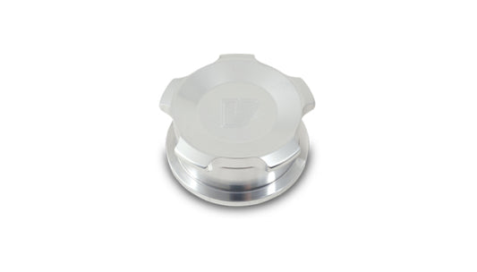 Vibrant 2.75in OD Aluminum Weld Bungs w/Polished Aluminum Threaded Cap