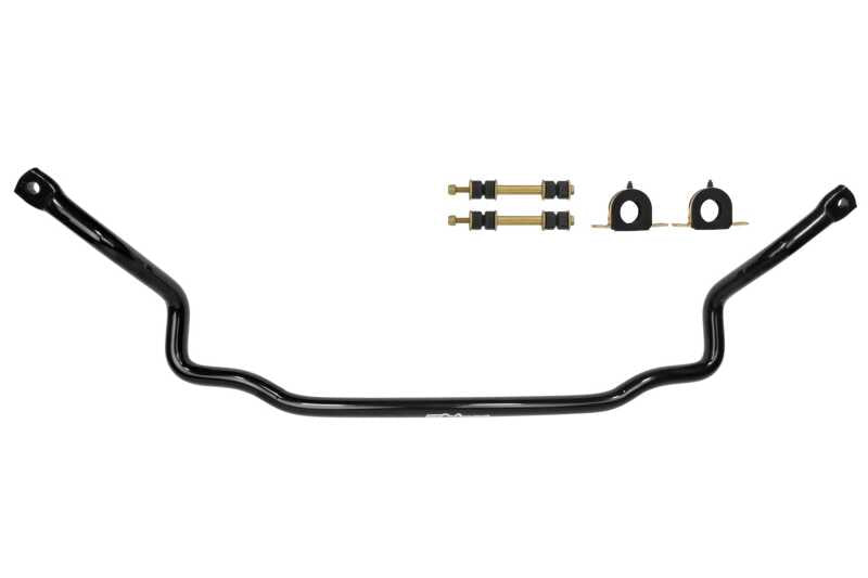 UMI Performance 3035-B 1.25in Solid Chrome Moly Front Sway Bar Black