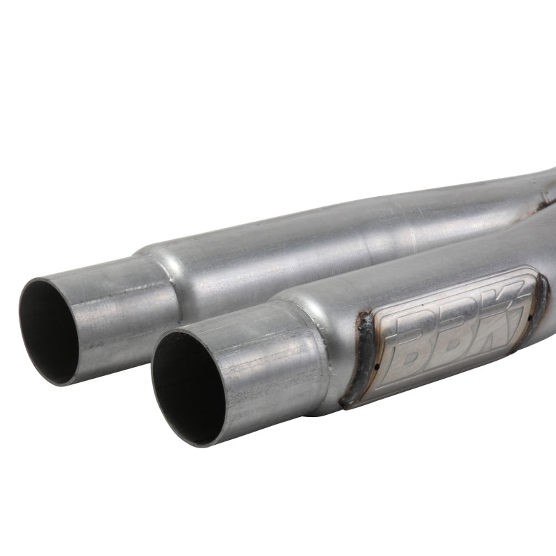BBK Performance 1818 Resonator Delete X-Pipe for 2015-2025 Ford Mustang GT 5.0L