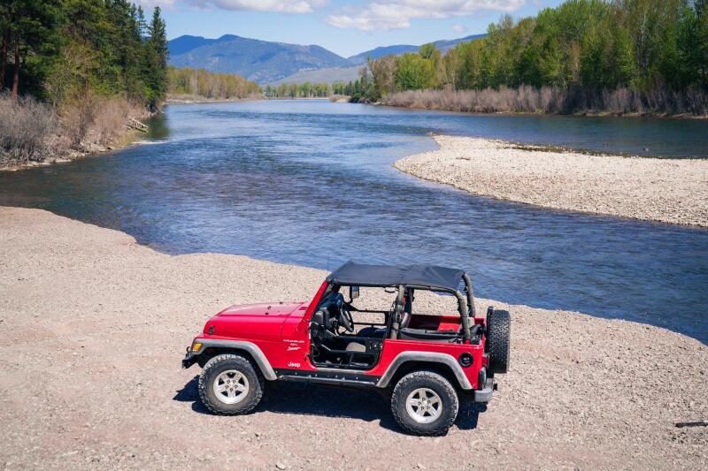 Bestop 97-02 Jeep Wrangler TJ Header Safari Bikini (Spice)