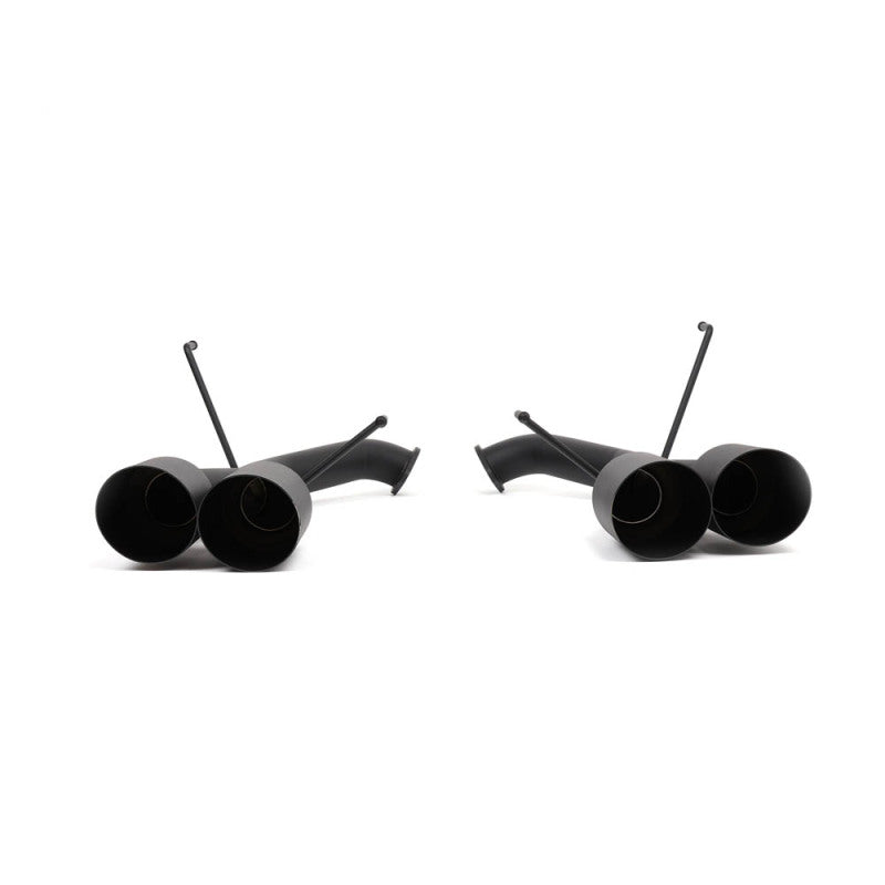 BLOX Racing 2022+ WRX Muffler Delete / Axle Back Single Wall 4in - Matte Black Tips BXEX-51106-BK