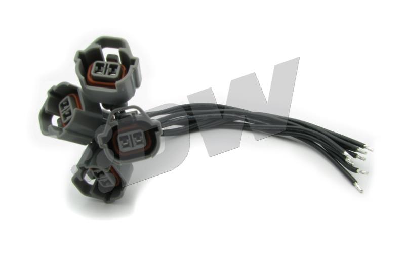 DeatschWerks 95-99 Mitsubishi Eclipse 4G63T/03-06 Evo 8/9 4G63T 2200cc High Impedance Inj (set of 4)