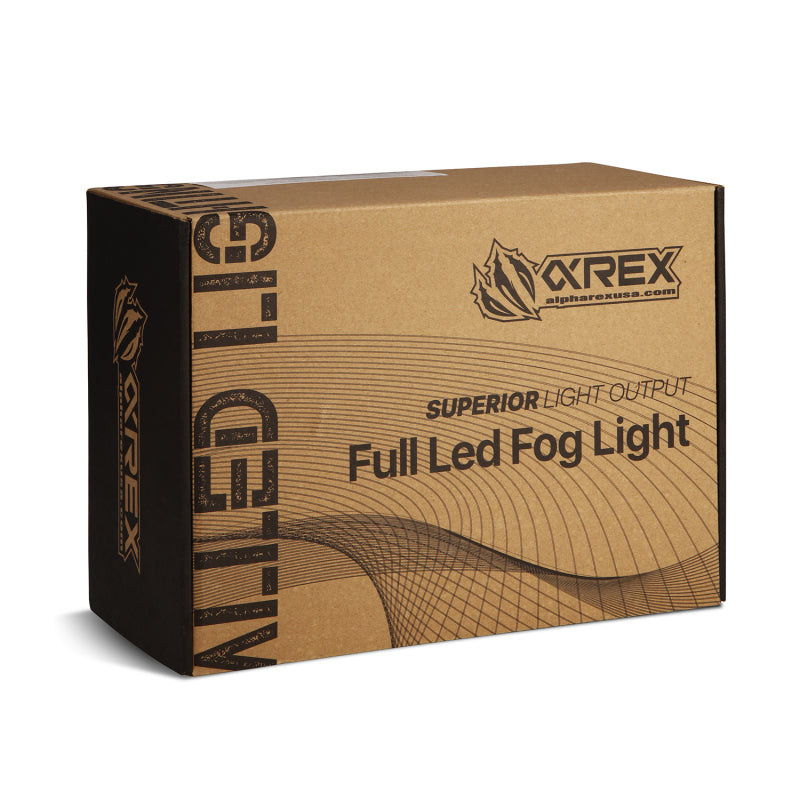 AlphaRex 210017 19-23 Chevrolet Silverado 2500/3500 HD DoubleTap Dual Color LED Projector Fog Lights