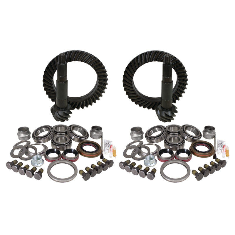 Yukon Gear & Axle YGK056 Gear & Install Kit Package for Jeep JK Rubicon 4.11 Ratio