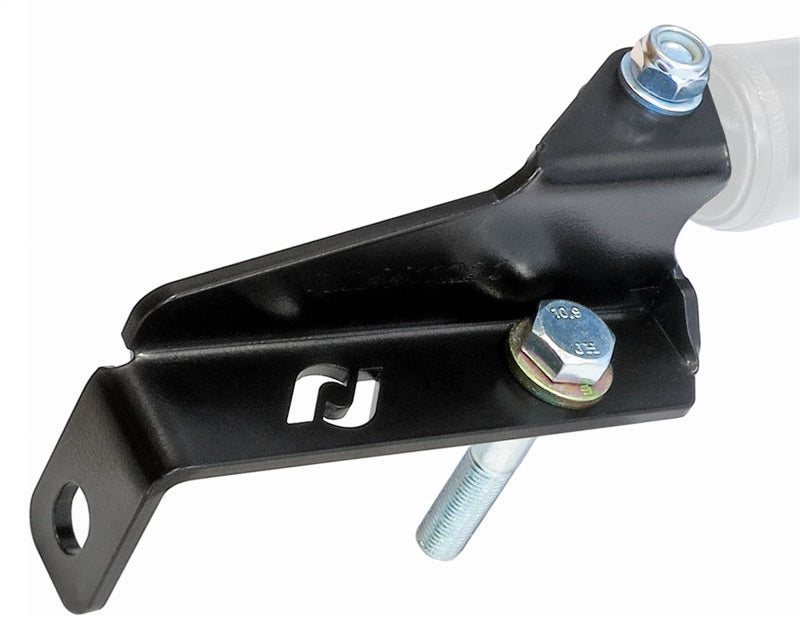 RockJock JL/JT Steering Stabilizer Shock High-Mount Relocation Bracket (Low Steer)