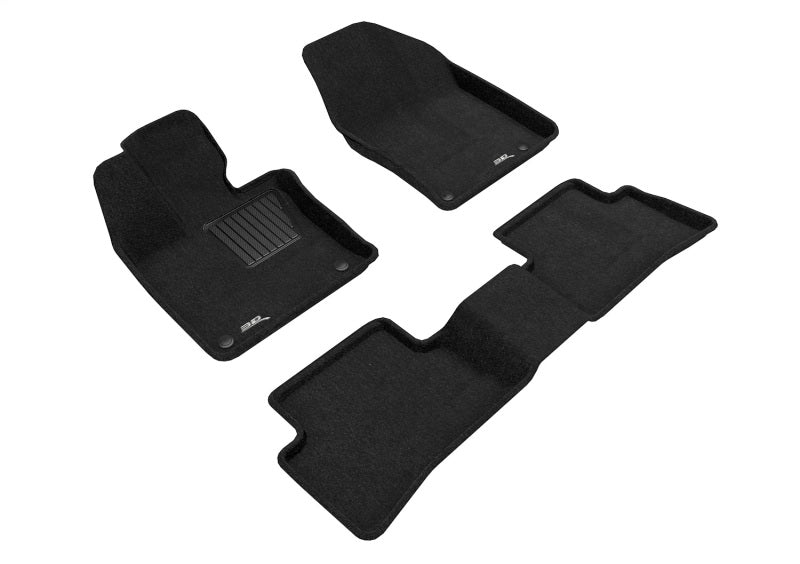 3D MAXpider Elegant Front & Rear Floor Mats for 2019-2024 Lexus UX200/UX250h