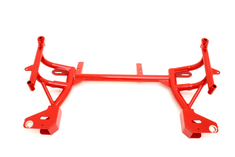 BMR 1993-2002 F-Body K-Member with No Motor Mounts and Pinto Rack Mounts (Turbo) - Red