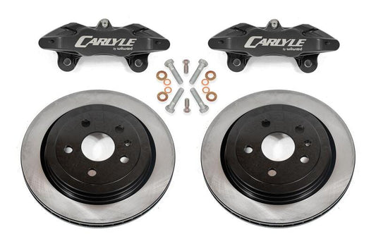 BMR 1997-2004 Chevrolet Corvette C5 / 2005-2013 C6 Brake Kit For 15in Conversion Solid Rotors Black Calipers