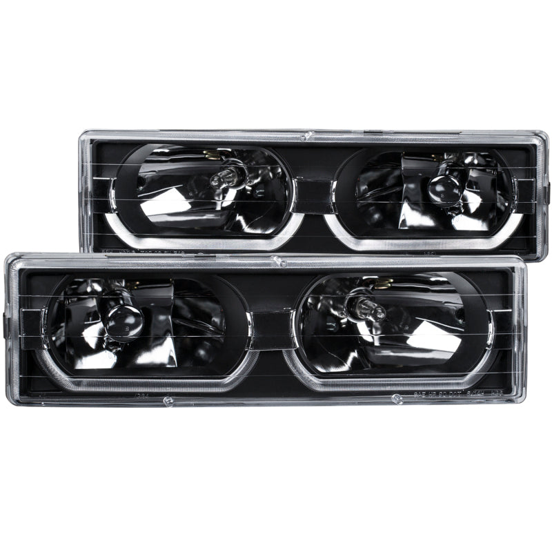 ANZO 1988-2000 Chevrolet C3500 Crystal Headlights