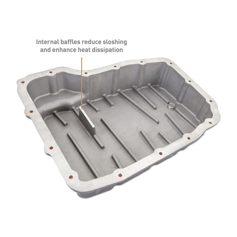 Mishimoto 2007.5 + Ram 6.7L Cummins 68RFE Transmission Pan - Cast - GR - #MMTP-RAM-07