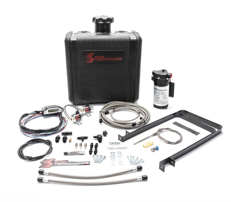 Snow Performance SNO-520-BRD for 94-17 Ford Stage 3 Boost Cooler Water Injection Kit (w/SS Braided Line & 4AN)
