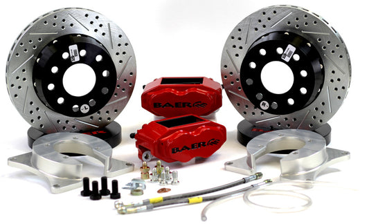 Baer Brakes Rear Ends w/ Ford 9in Torino Bearing Housing Ends 11in SS4+ Rear SDZ Brake Kit - HO