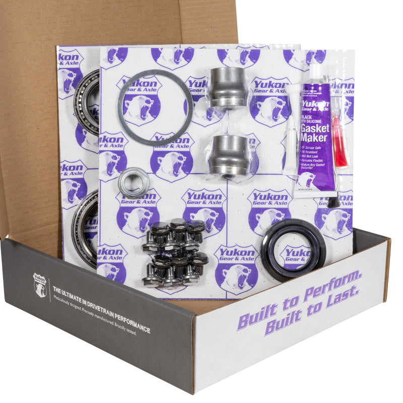 Yukon Gear & Axle YGKT008-456LOC-4 Ring & Pinion Gear Kit Package Front & Rear with Install Kits for - Toyota 8.2/8in IFS