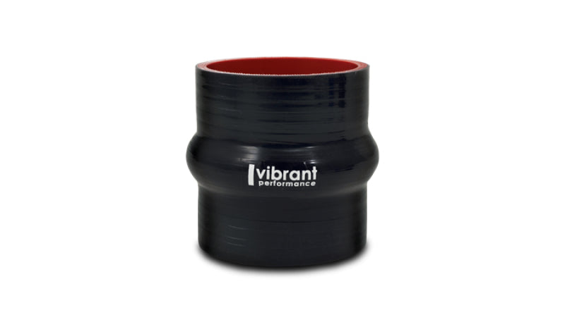 Vibrant 4 Ply Hump Hose - 1.75in I.D. x 3in Long - Black
