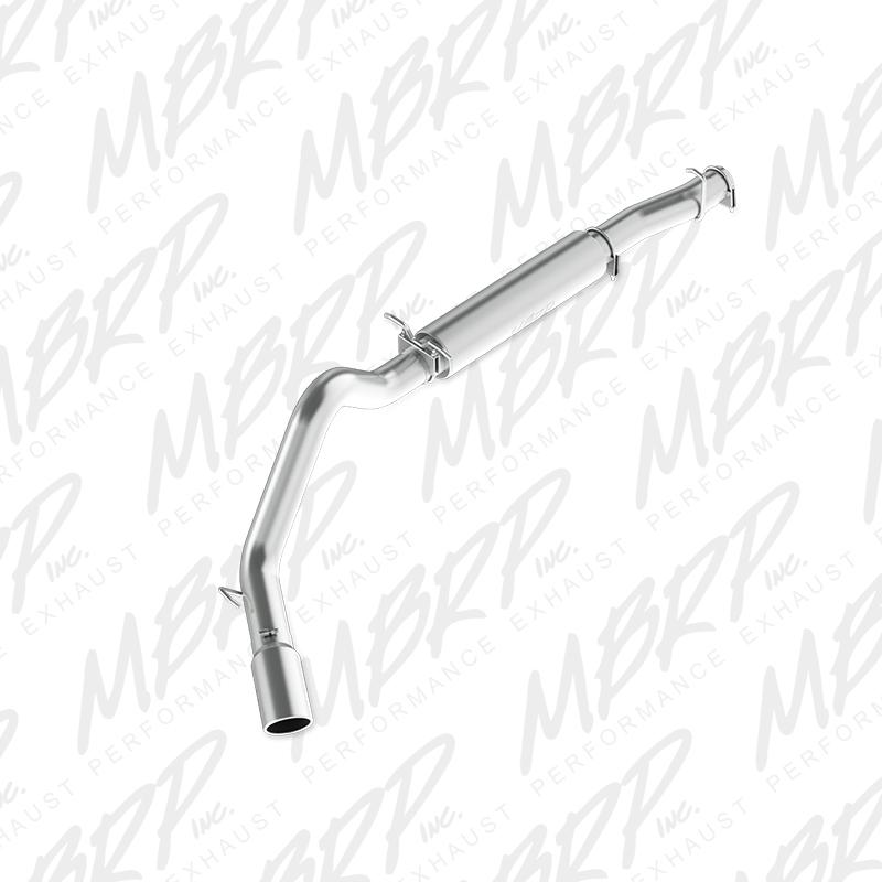 MBRP S6285AL Cat-Back Exhaust System - 2004-2007 Ford E-250/350 Van 6.0L Powerstroke Diesel | Aluminized