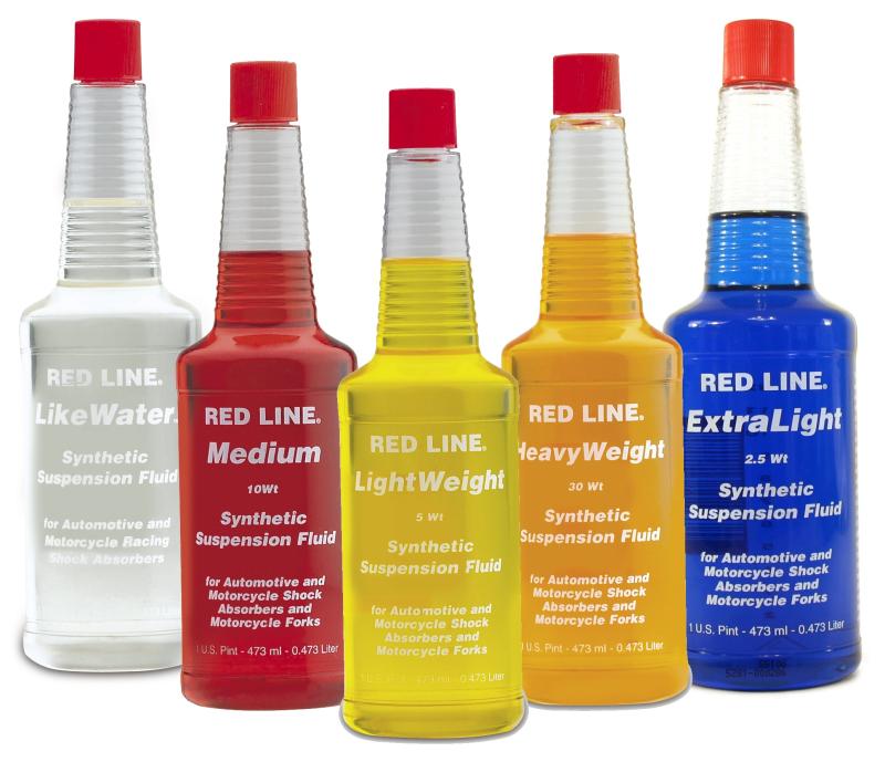 Red Line 91112 ExtraLight 2.5WT Suspension Fluid - 16oz. (12 Pack)