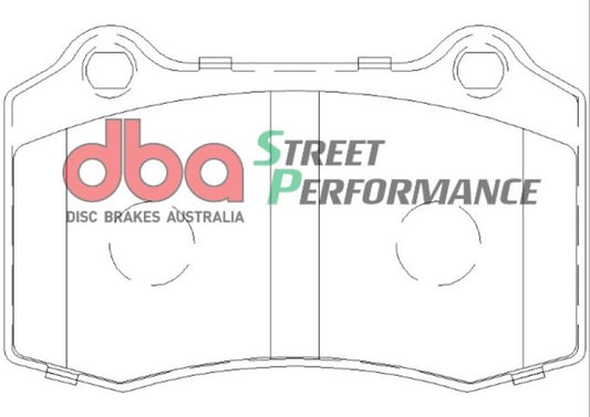 DBA 92-02 Dodge Viper Rear SP Performance Brake Pads