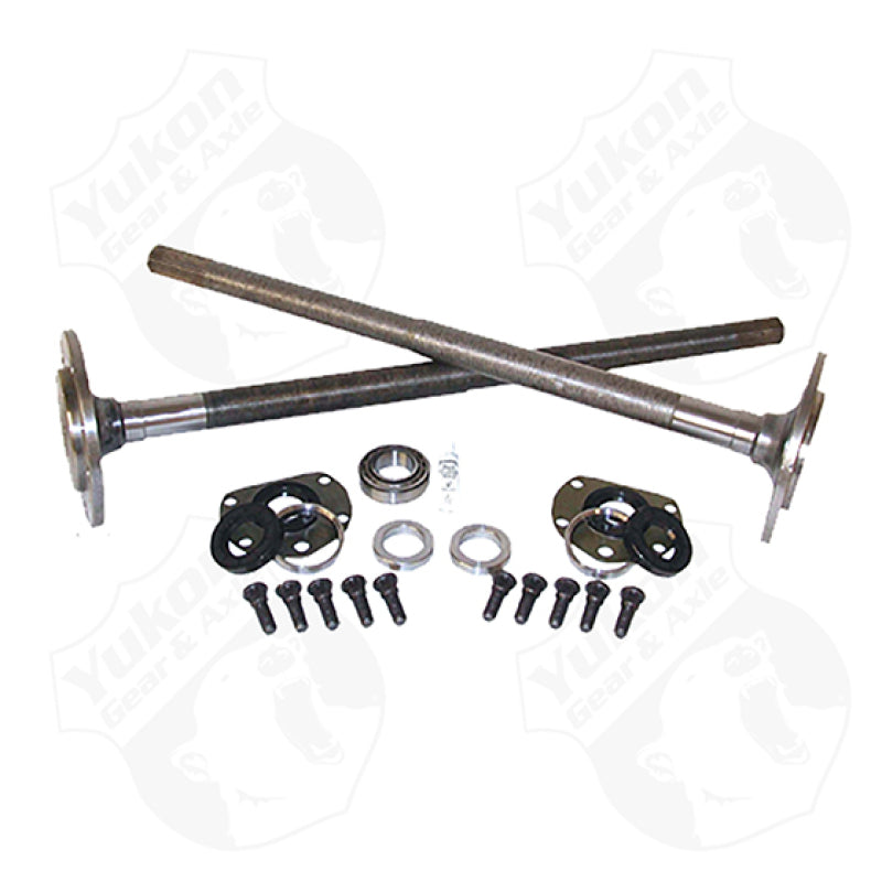 Yukon Gear & Axle YCJL One Piece / Long Axles For 82-86 Model 20 CJ7 & CJ8 with Bearings and 29 Splines / Kit