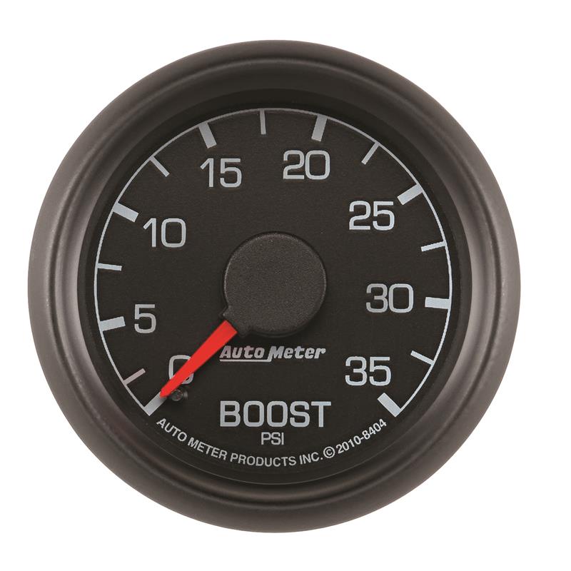 AutoMeter 8404 Factory Match 52.4mm Mechanical 0-35 PSI Boost Gauge for Ford
