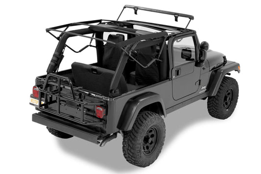 Bestop 04-06 Jeep Wrangler TJ Unlimited Bow & Fdodge Rame Hardware Kit (Factory Style Replacement)