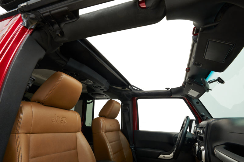 Bestop 07-18 for Jeep Wrangler JK Sunrider For Hardtop (Premium Black Twill