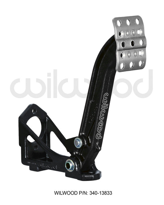 Wilwood Adjustable Single Pedal - Floor Mount - 6:1 - #340-13833