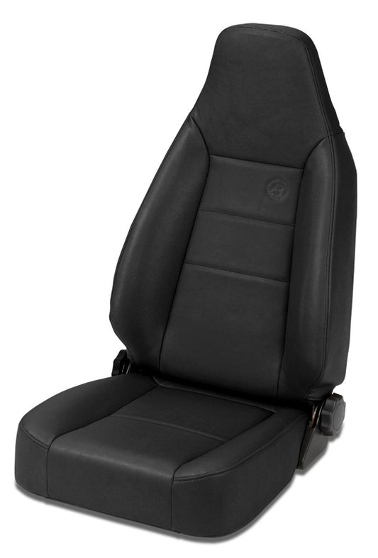 Bestop 76-86 for Jeep CJ7 Front Trailmax II Sport Seat (All Vinyl Black Denim)