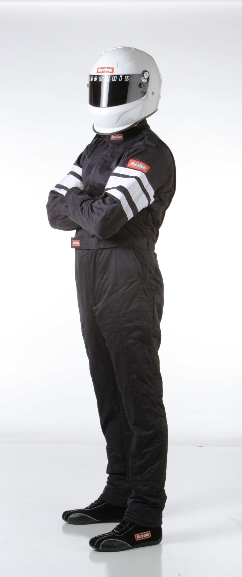 RaceQuip 120003 Black SFI-5 Suit - Medium