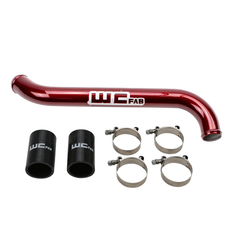 Wehrli Custom Fabrication WCF100696-GB Upper Coolant Pipe Gloss Black for 2011-2016 Chevrolet Silverado / GMC Sierra 2500 HD / 3500 HD 6.6L LML Duramax