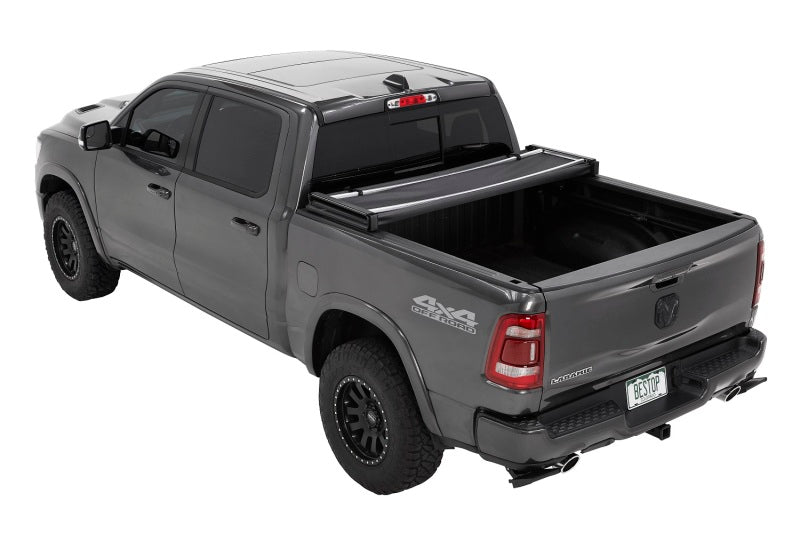 Bestop 19-26 Dodge Ram 1500 For 57 Ft Bed W/O Dodge Rambox {Exc Classic} Ez-Fold Soft Tonneau