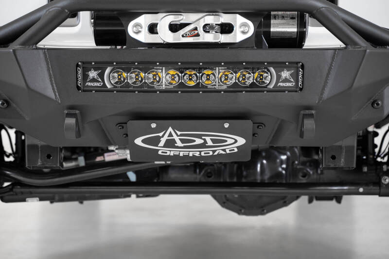 Addictive Desert Designs for 07-23 Jeep JK/JL/JT Stealth Fighter Front License Plate Bracket
