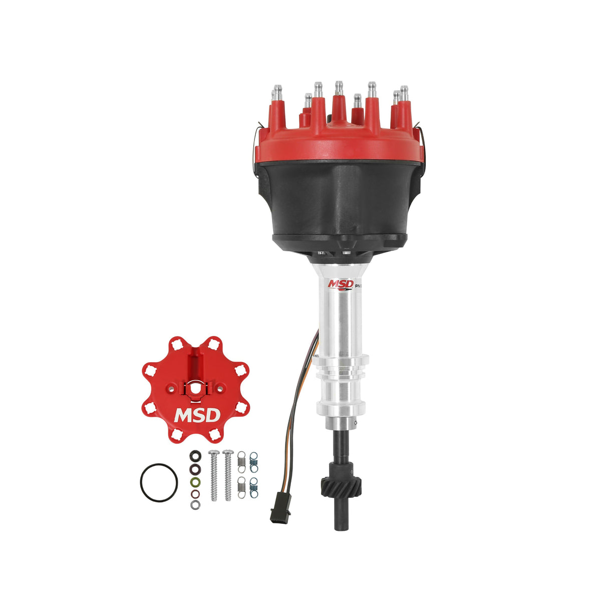 MSD 8582 Billet Distributor - for Ford - Small Block - Iron Gear