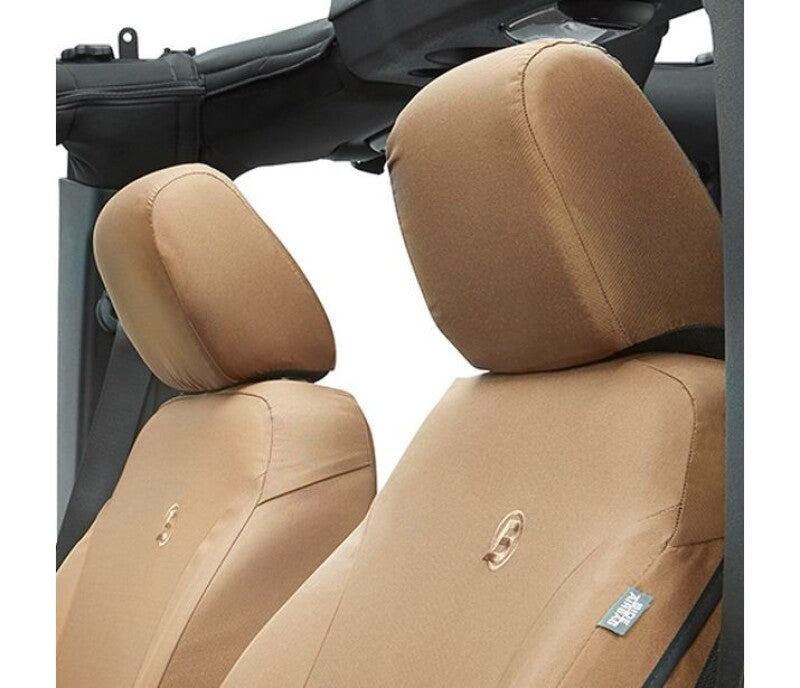 Bestop 13-18 Jeep Wrangler JK Front Seat Covers (Tan)