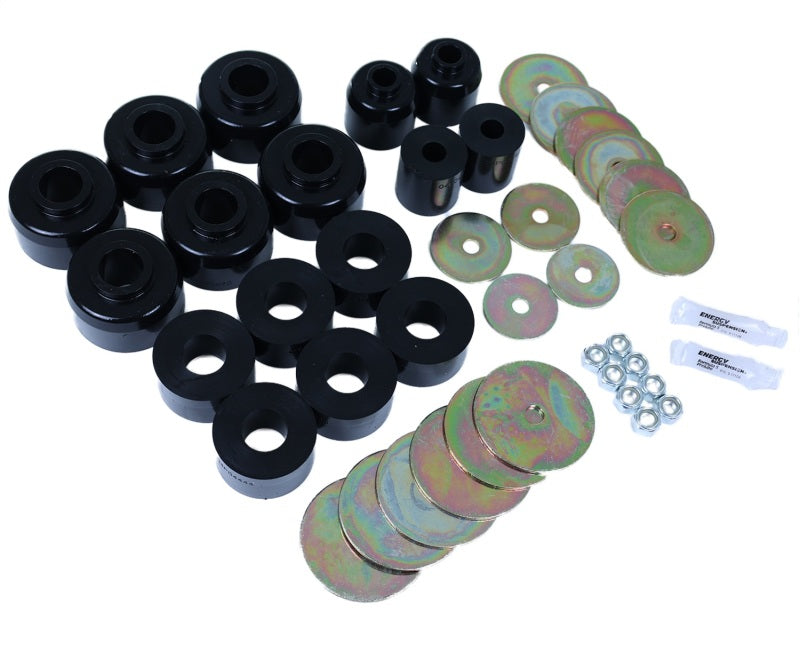 Energy Suspension for 96-99 4Runner 2WD Black Body Mount Bushing Set 8.4111G