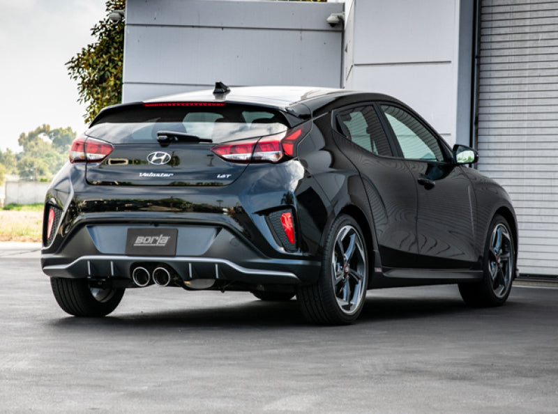 Borla 11959 Axle-Back Exhaust System S-Type for 2019-2021 Hyundai Veloster (1.6L)