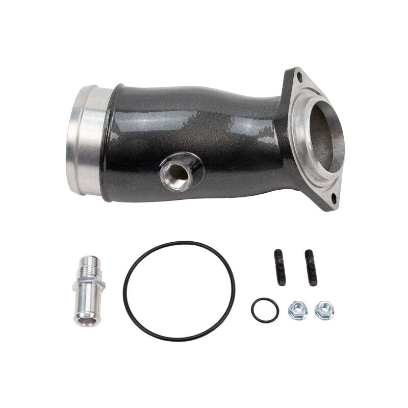 Wehrli Custom Fabrication WCF100775-GW High Flow Intake Horn Gloss White for 2017-2026 Chevrolet Silverado / GMC Sierra 2500 HD / 3500 HD 6.6L L5P Duramax