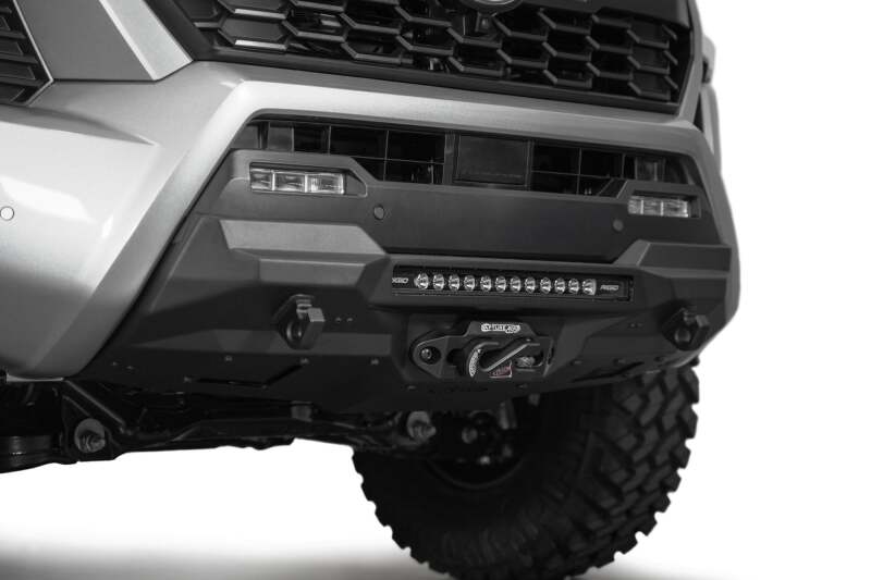 Addictive Desert Designs for 2024 Toyota Tacoma Stealth Center Mount Winch Front Bumper