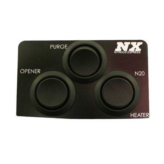 Nitrous Express Custom Switch Panel for 05-13 Chevrolet Corvette C6 15777