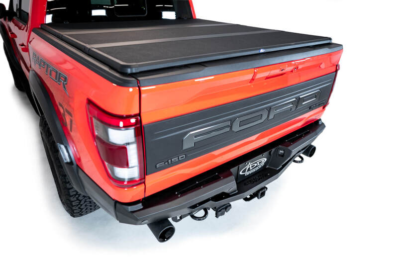 Addictive Desert Designs for 2022+ Ford Raptor Stealth Fighter R Bumper w/2 Cube Lights Hammer Black