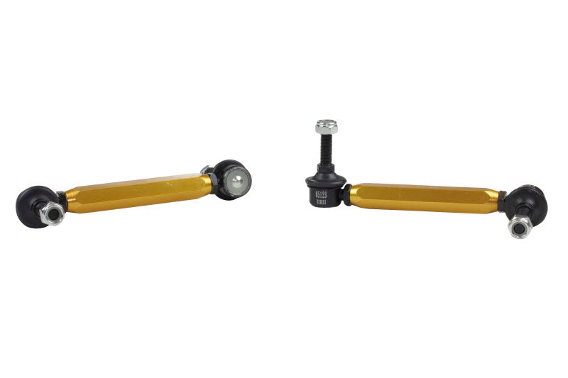 Whiteline KLC173 Rear Sway Bar Link Kit Heavy Duty-Adjustable Steel Ball for 1998-2005 Hyundai Sonata, 2009-2012 Nissan GT-R