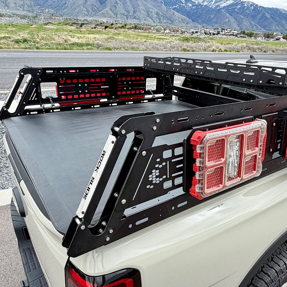 Rock Slide Engineering for 19-26 Ford Ranger Overland Deluxe Rack (3 Boxes)